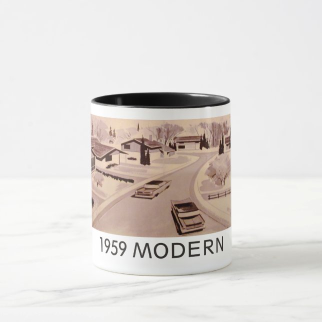 Taza residencial modernista 1959 auténticos (Centro)
