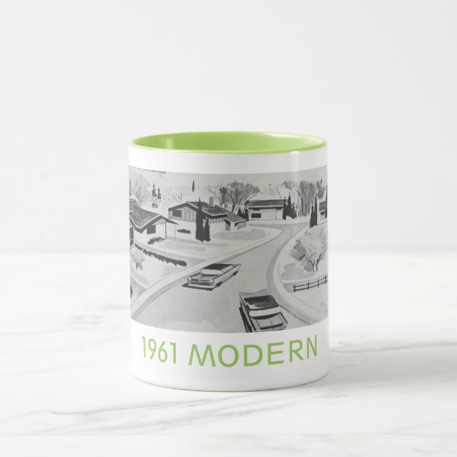Taza residencial modernista 1961 auténticos (Centro)