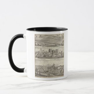 Taza Residencias, granjas e iglesias