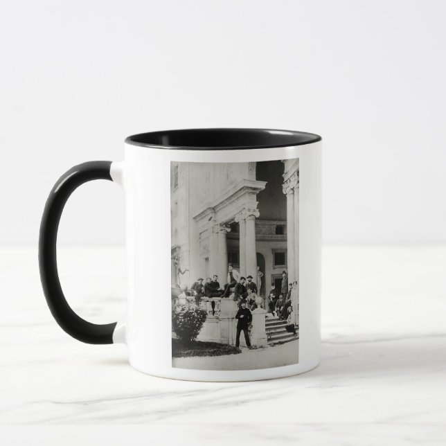 Taza Residentes del chalet Medici en Roma (Izquierda)