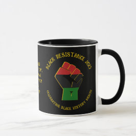 TAZA RESISTENCIA AL MES DE LA HISTORIA NEGRA 2023