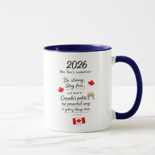 Taza Resolución de Año Nuevo canadiense 2026