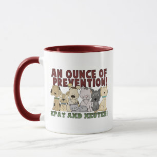 Taza Respalde y neutralice a sus Mascotas Mug