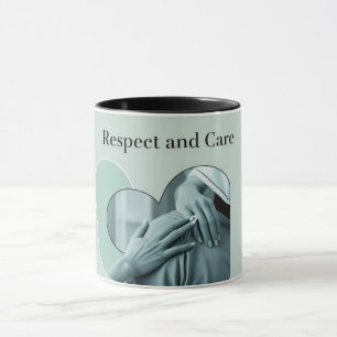 Taza Respeto Cuidado Amabilidad Positividad Inspiración