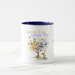 Taza Respiración Consciente - Inhala Luz, Exhala Paz