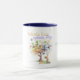 Taza Respiración Consciente - Inhala Luz, Exhala Paz
