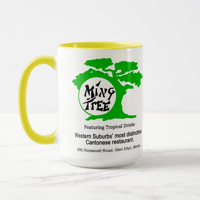 Taza Restaurante cantonés Ming Tree, Glen Ellyn, IL (Izquierda)