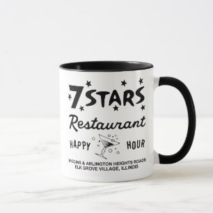 Taza Restaurante de 7 estrellas, pueblo de la arboleda
