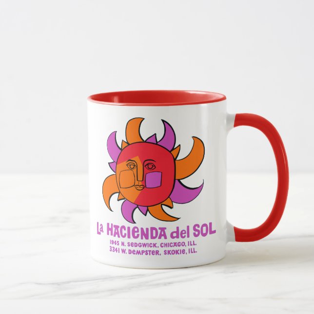 Taza Restaurante mexicano La Hacienda del Sol, Chicago (Derecha)