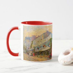 Taza Restaurante Sirene, Asnières por Vincent van Gogh