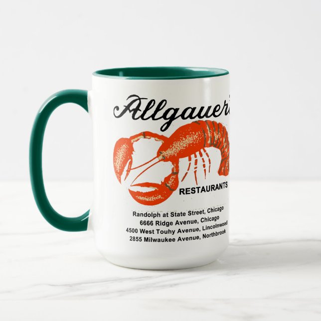 Taza Restaurantes de Allgauer en Illinois (Izquierda)