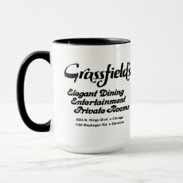 Taza Restaurantes Grassfield's, Chicago, Glenview, ILL