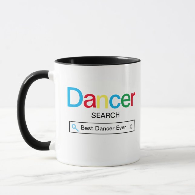 Taza Resultado del motor de búsqueda de Best Dancer Eve (Izquierda)