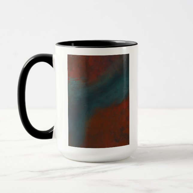 Taza Resumen 1: rojos y azules (Izquierda)