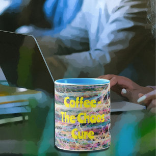 Taza Resumen Art Chaos Cure Coffee Mug Cup