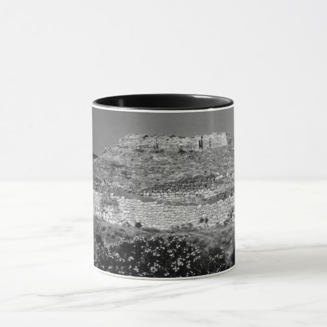 Taza Resumen de la acrópolis de Atenas Mycenae (Centro)