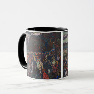Taza Resumen de Vitalit, Wassily Kandinsky colorida vid