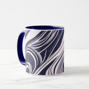 Taza Resumen del diseño de los giratorios de líquido az