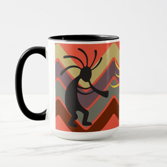Taza Resumen del suroeste de Kokopelli (Izquierda)