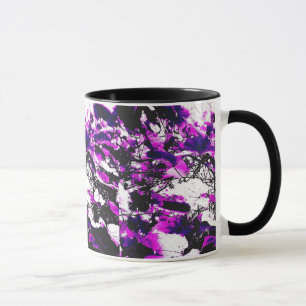 Taza Resumen mortinacional púrpura