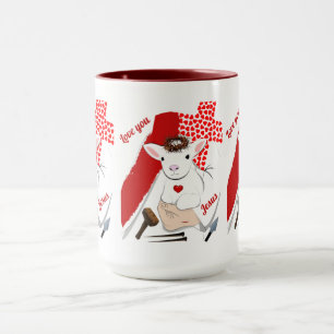 Taza Resurrección Jesús Cordero De Dios Café