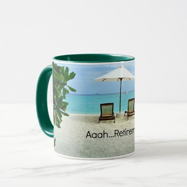 Taza Retirado - Aaah... Jubilación (Anverso izquierdo)