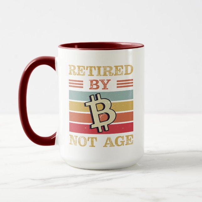 Taza Retirado por Bitcoin No Age Crypto Investment Funn (Izquierda)