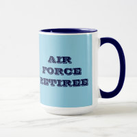 Retiro de la Fuerza Aérea Mug