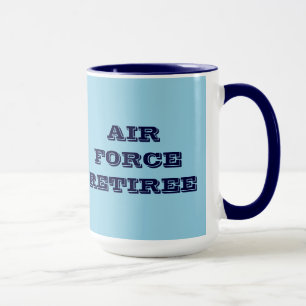 Taza Retiro de la Fuerza Aérea Mug