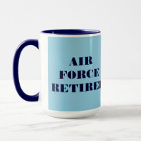 Retiro de la Fuerza Aérea Mug