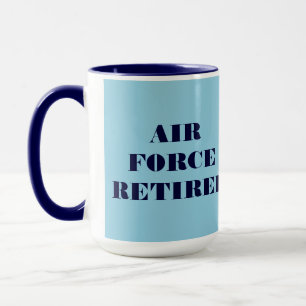 Taza Retiro de la Fuerza Aérea Mug
