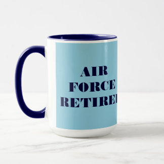 Taza Retiro de la Fuerza Aérea Mug