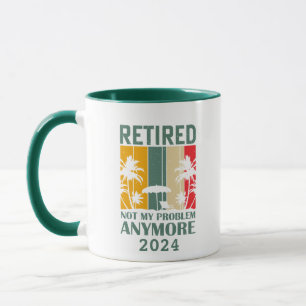 Taza retiro gracioso y personalizado oficialmente retir