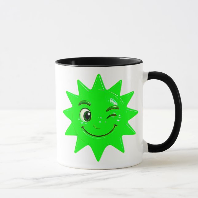 Taza Retour du soleil vert (Derecha)