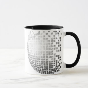Taza retra de la diversión de la bola de discoteca
