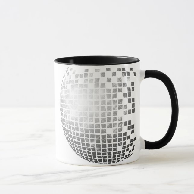 Taza retra de la diversión de la bola de discoteca (Derecha)