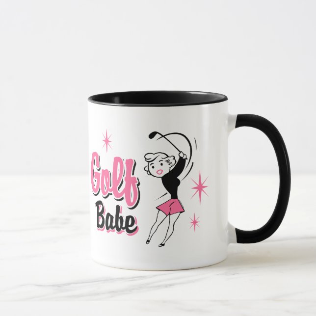 Taza retra del bebé del golf (Derecha)
