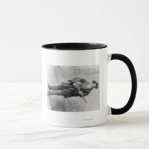 Taza Retrato amarillo de Martha "Calamity Jane"