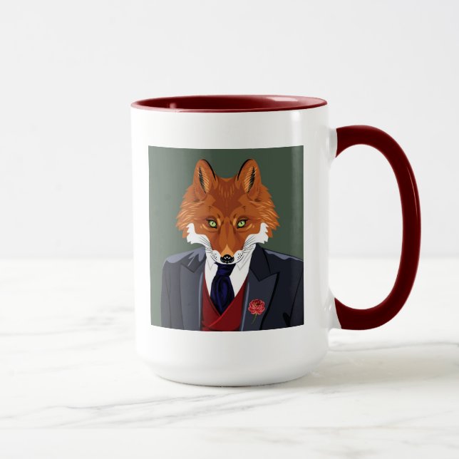 Taza Retrato astuto (Derecha)