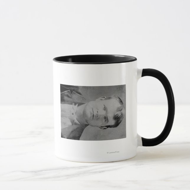 Taza Retrato "Butch Cassidy" de Robert LeRoy Parker (Derecha)