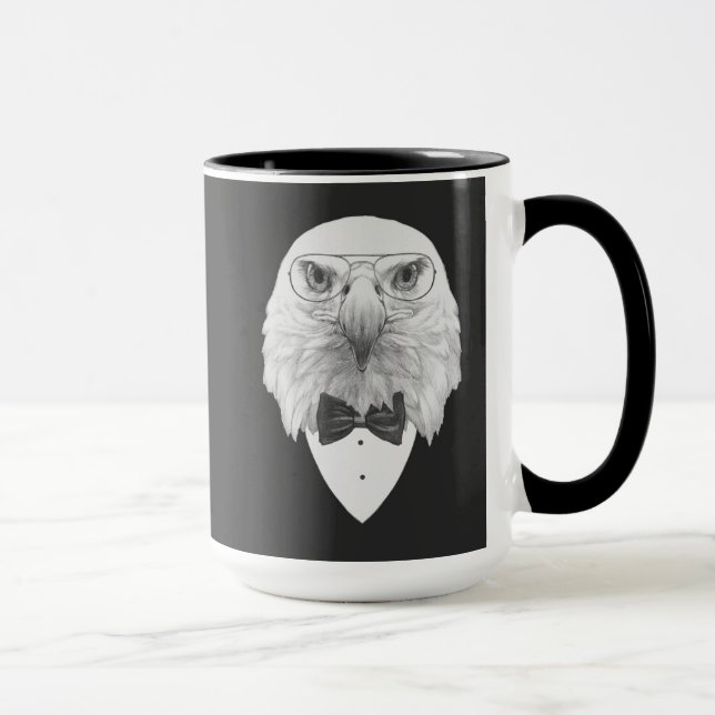 Taza Retrato con clase de Eagle (Derecha)