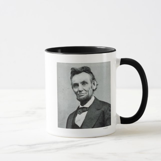 Taza Retrato de Abe Lincoln 1 (Derecha)
