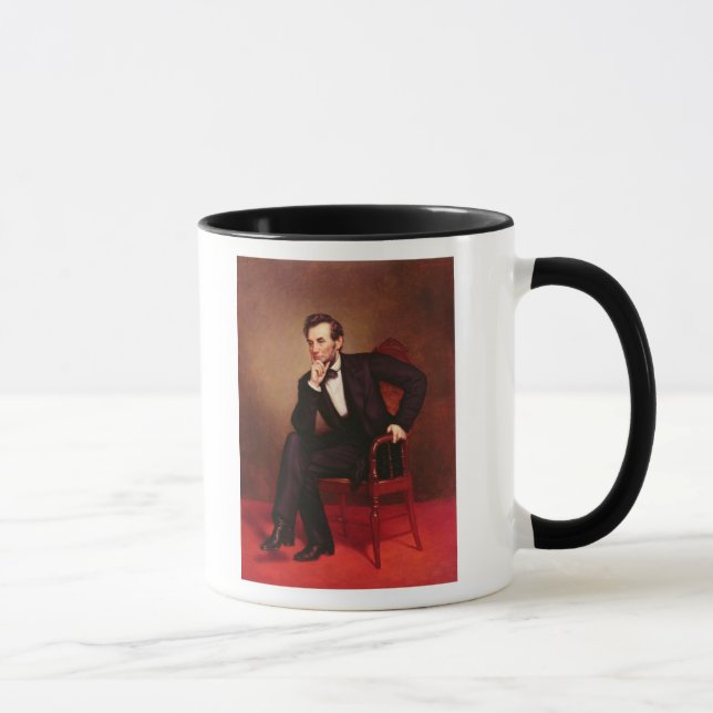 Taza Retrato de Abraham Lincoln (Derecha)