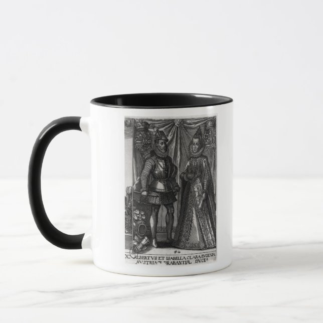 Taza Retrato de Albert, archiduque de Austria (Izquierda)