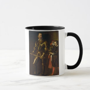 Taza Retrato de Alof de Wignacourt, gran maestro del th