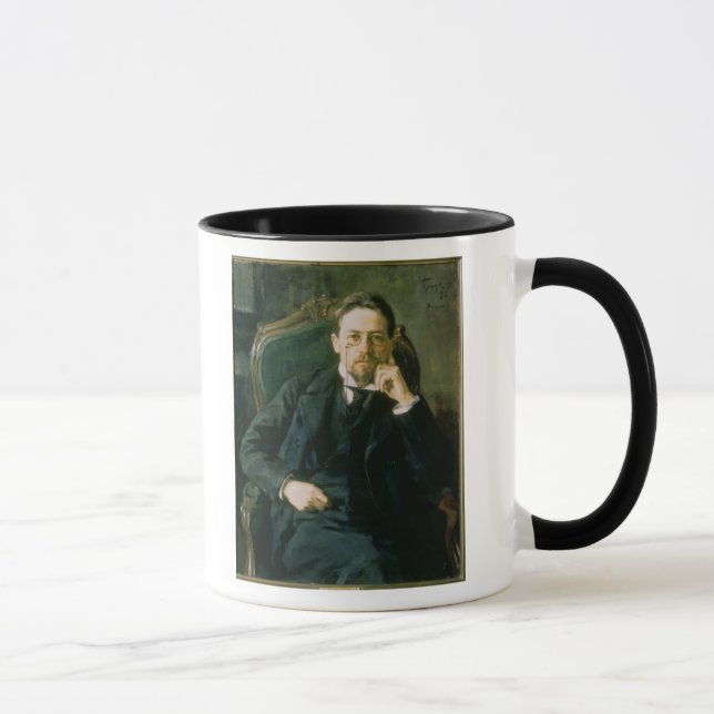 Taza Retrato de Antón Pavlovich Chekhov, 1898 (Derecha)