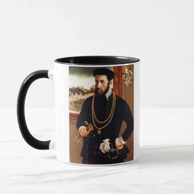 Taza Retrato de Antón Rummel von Liechtenan (Izquierda)