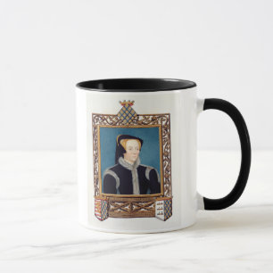 Taza Retrato de baronesa Willoughby de Katherine