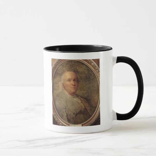 Taza Retrato de Benjamin Franklin, c.1780 (Derecha)