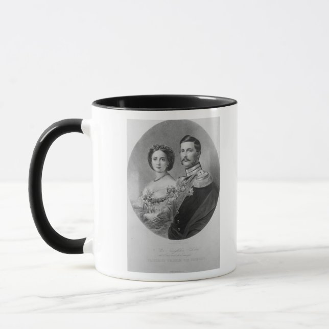 Taza Retrato de boda de sus altezas reales (Izquierda)